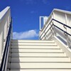 White footbridge