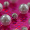 Rondel ball and Pearl beads