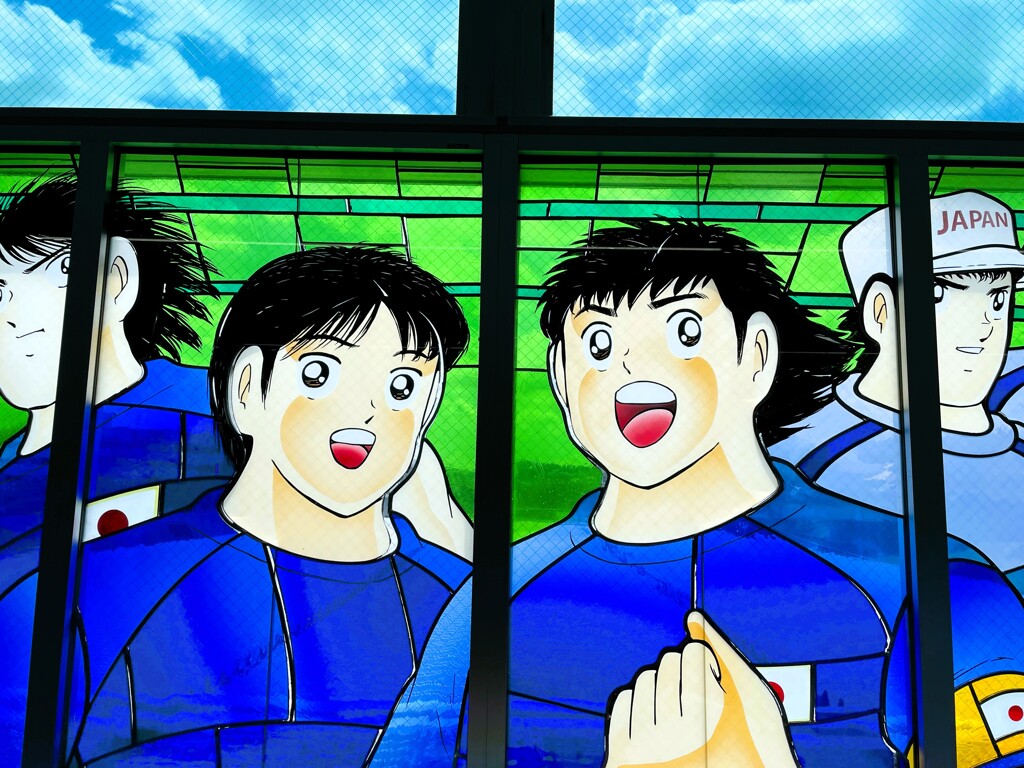 ''Captain Tsubasa'' Stained Glass-2