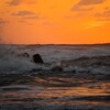 湯野浜の夕焼け