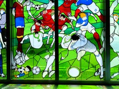 ''Captain Tsubasa'' Stained Glass-1