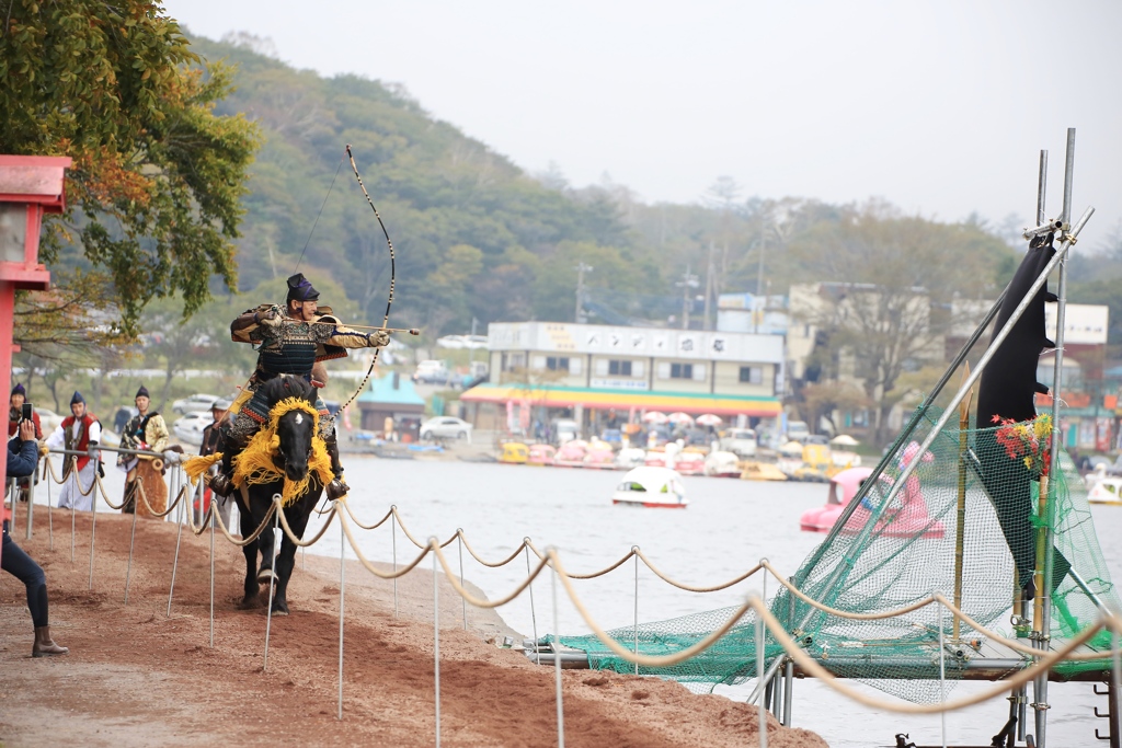 赤城神社秋季例大祭　流鏑馬　３