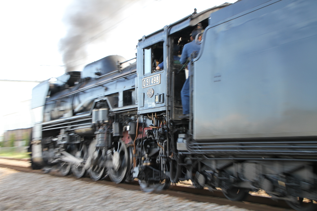 D51　流し撮り！