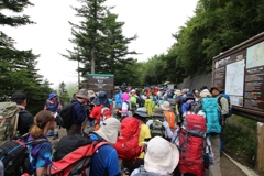 チャレンジ　富士登山　２