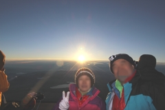 チャレンジ　富士登山　１０