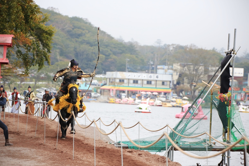 赤城神社秋季例大祭　流鏑馬　５