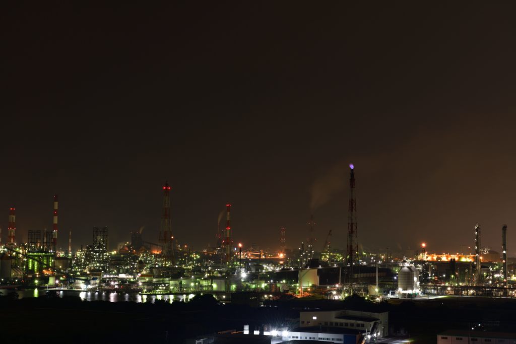 水島コンビナート地帯-4