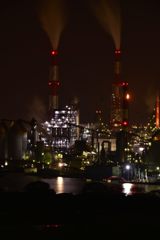 水島コンビナート地帯-7