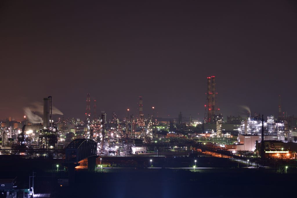 水島コンビナート地帯-5