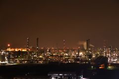 水島コンビナート地帯-6