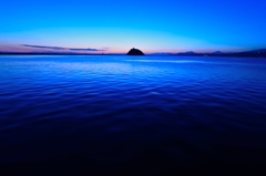夕暮れの大黒島