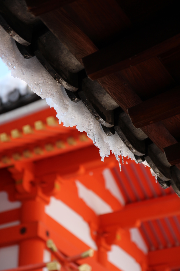 雪の八坂