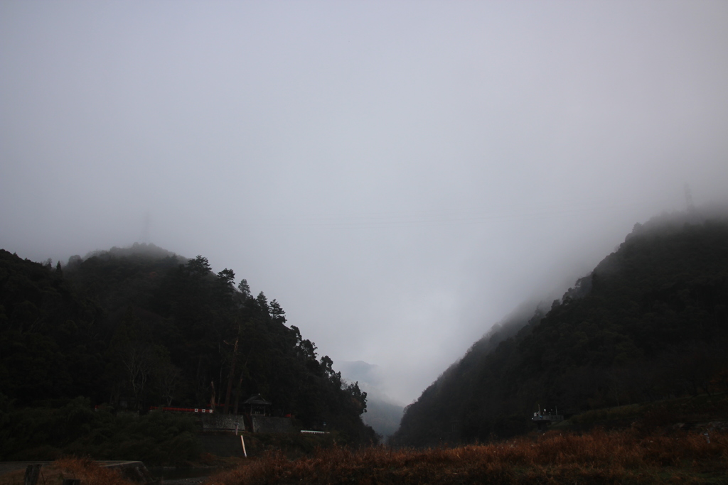 霧の町
