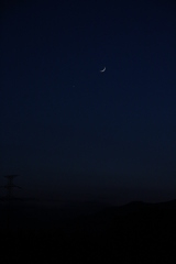 三日月の夜