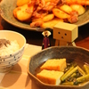 厚揚げと小松菜の炊いたんの晩ごはん
