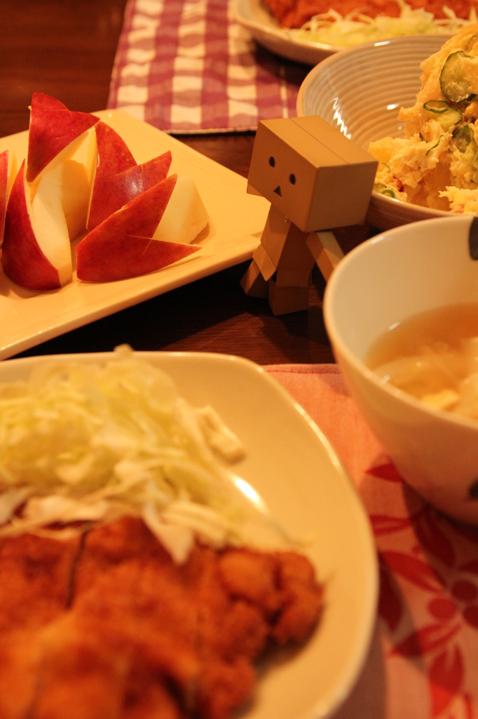 うさぎりんごのばんごはん