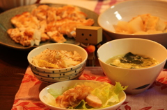 たけのこごはんのばんごはん