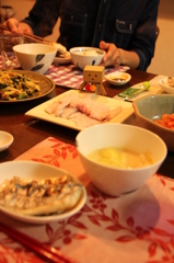 兄さんがいるたちうおのばんごはん②