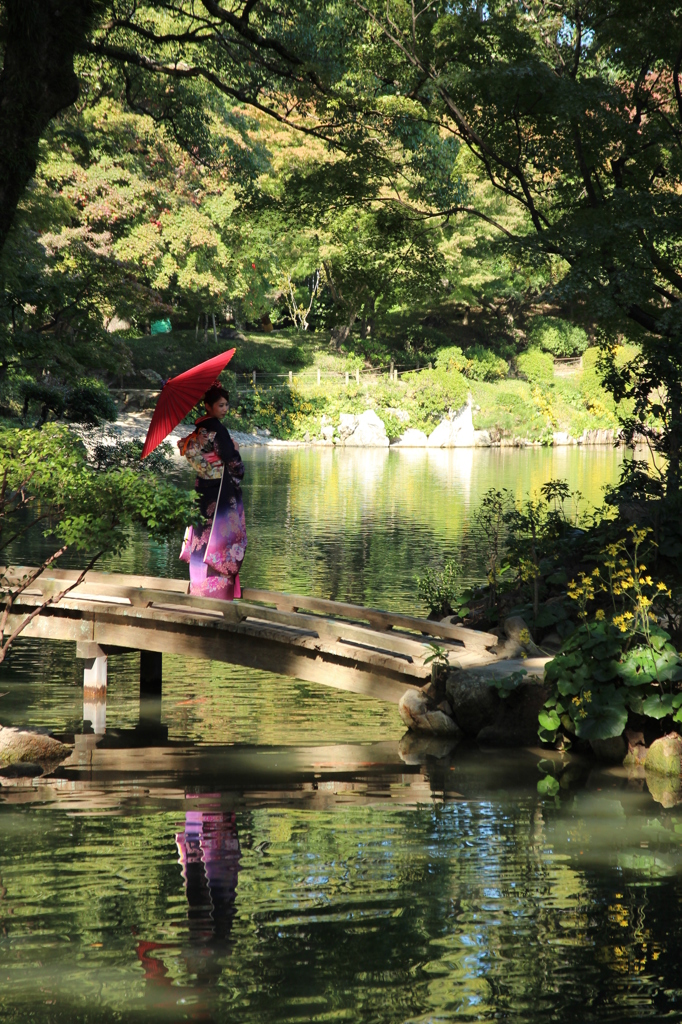 モデルさん＠縮景園