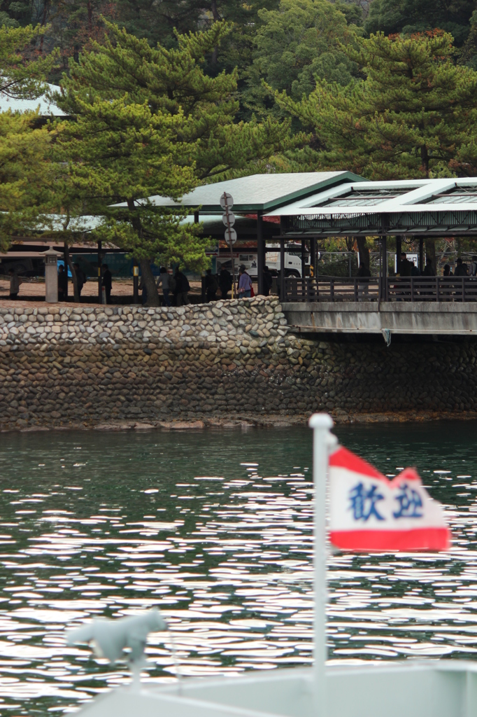 着岸