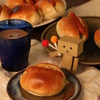 ウィンナーロールの昼ごはん