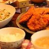 ヒレカツのばんごはん