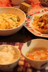 お肉のないばんごはん　
