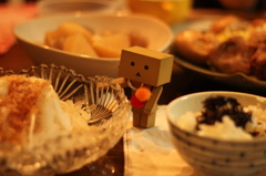 しんたまのばんごはん