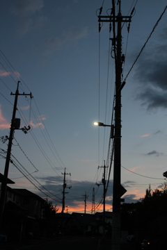 晩夏の空