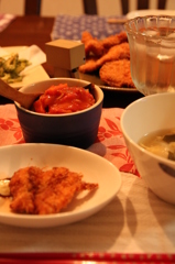 今年最後のラタトゥイユのばんごはん