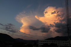 晩夏の空