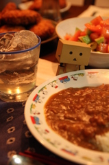 カレーのばんごはん