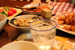 焼きナスのばんごはん