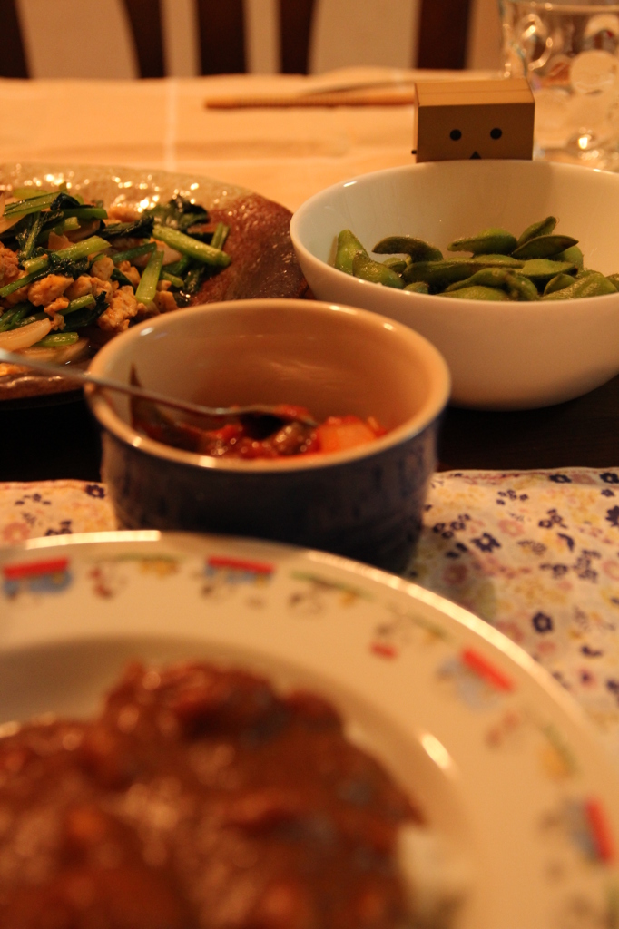 カレーと夏のばんごはん