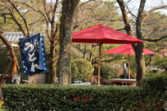 うどん＠縮景園
