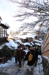おお。すべる。＠東山
