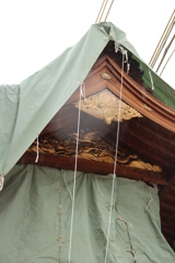 雨の日のお祭り