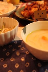 ぶたばらいっぱいのばんごはん