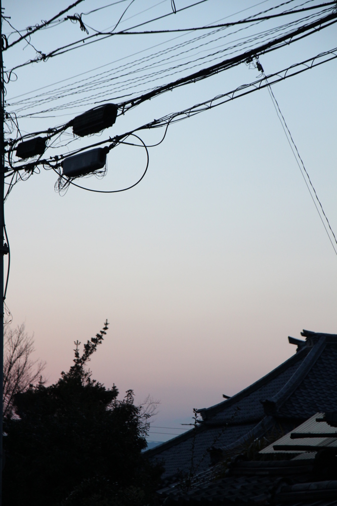 あ　暮れてく