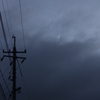 あら。もう曇っちゃった。