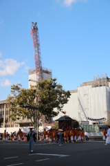 市役所前を