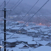 雪の日の朝