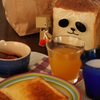 パンダのパンのあさごはん