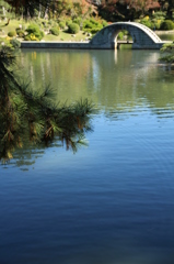 丸い橋＠縮景園