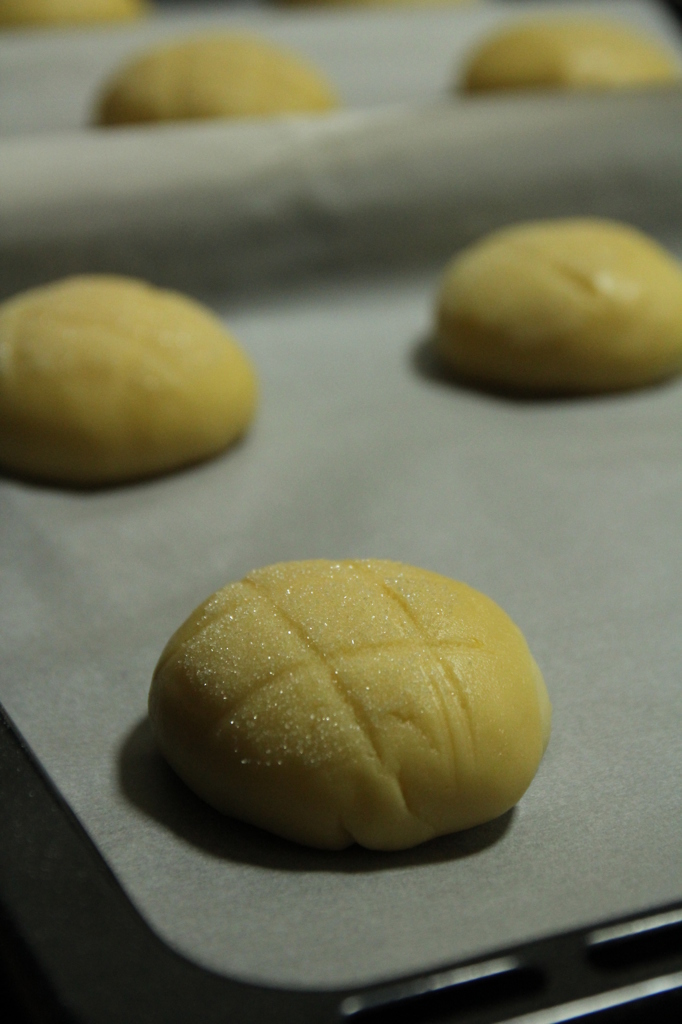 娘のメロンパン（Before)