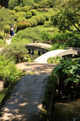 へこへこの橋＠縮景園