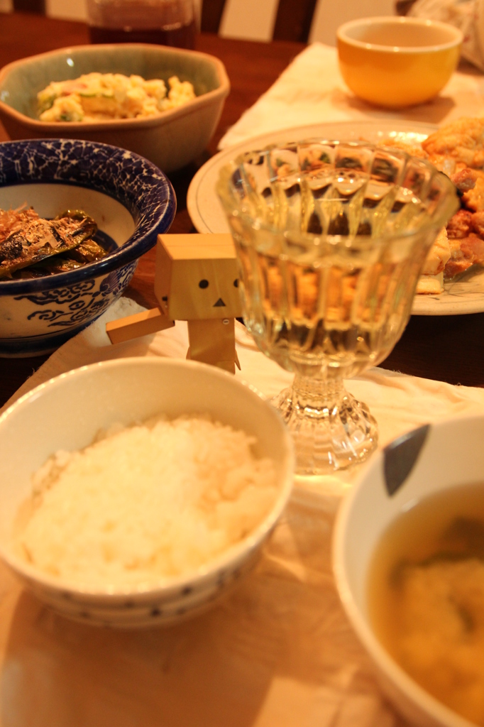 お疲れの日の晩御飯