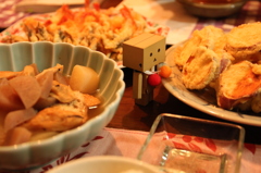 こいわしのてんぷらのばんごはん
