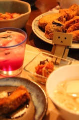 夏も終わりのばんごはん（かぼちゃとナスのはさみ揚げ、ラタトウィユ、にゅうめん）