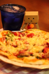 ピザにはサラミが合う